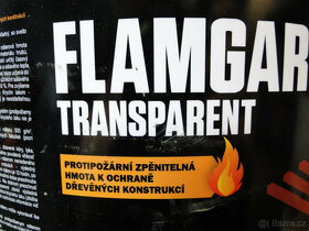 Flamgard Transparent - protipožární nátěr na dřevo průhledný - 2