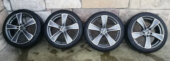 Alu kola 5x112, pneu 225/40 R18 - 2