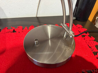 Stolní lampa nerez - TOP stav - 2
