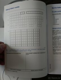 VW orig CZ nevyplněná servisní kniha - 2
