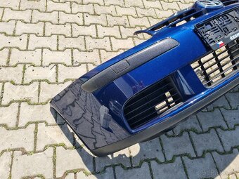 VW Golf V přední nárazník s ostřikovači modrá LD5Q - 2