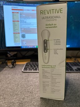 Ultrazvuková terapie - Úleva od bolesti - Revitive UT1033 - 2