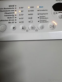 moderní pračka Zanussi, 6 kg, 1200 ot. - 2