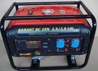 Elektrocentrála, generátor 2,8kW NOVÁ záruka 2 roky - 2