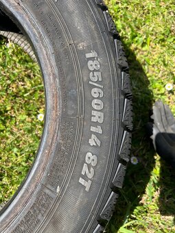 185/60 R14 2x zimní pneu - 2