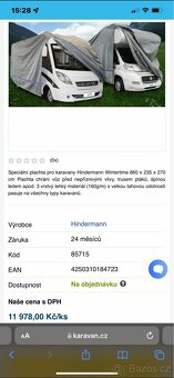Krycí plachta+střešní podložky Hindermann - 2