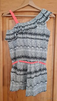 Dívčí letní overal zn. Lindex vel.146-152 - 2