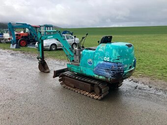 JAPONSKÝ MINIBAGR KOMATSU PC05-7 1500KG - 2