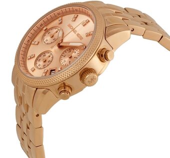 Michael Kors MK6077 originál dámské zlaté hodinky, NOVÉ TOP - 2