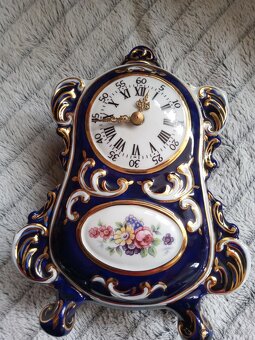 Porcelánové hodiny - 2