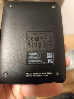 Externí disk WD 1,5TB - 2