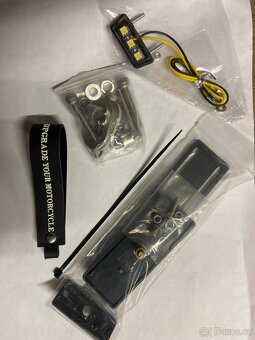 kratší držák spz honda cb - 2