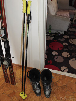 lyže volkl včetně hůlek a lyžářských bot - 2
