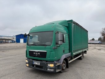 MAN TGL 8.220 4x2 třístranná shrnovačka - 2