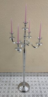 Starší velký svícen 123 cm výška. - 2