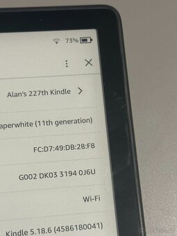 Čtečka Amazon Kindle Paperwhite 11. gen 16GB černá - 2