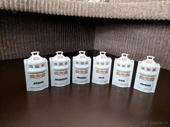 Porcelánové nové kořenky - 2