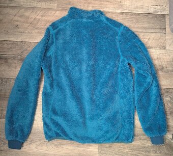 Teplá chlupatá bunda - mikina vel 164/170 - 2