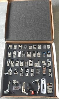 Sada nových kovových patek k šicímu stroji 42 ks. - 2