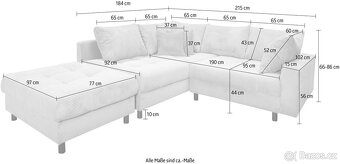 Sedací souprava Toní  Nová - 2