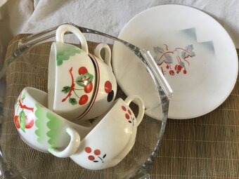 keramicky hrnek art deco, misa, sklenice - 2