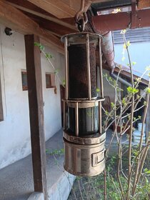 Stara hornická lampa - 2