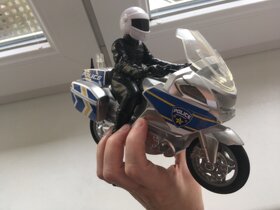 Policejní motorka se zvukem a světlem - 2