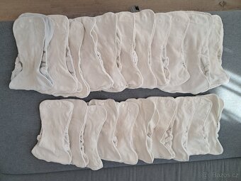 Sada látkových plen - cca 7 - 18kg - 2