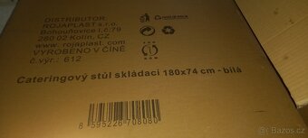 Stůl CATERING 180x76 cm - 2