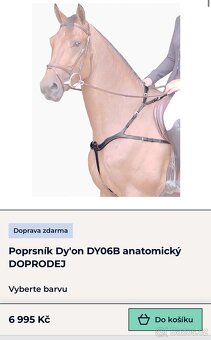 Dyon uzdečka a porsnik s vidlicí - 2
