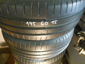 LETNÍ PNEU DUNLOP 195/60R15 - 2
