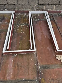 Plechové zárubně 80cm 2xprave a 2x leve (do SDK 100mm) - 2