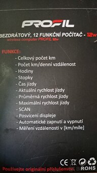 Bezdrátový tachometr / cyklopočítač - 2