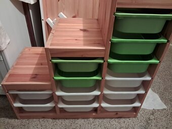 Ikea úložná sestava Trofast schody borovice - 2