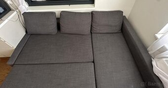 IKEA FRIHETEN Corner Sofa Bed with Storage - 2
