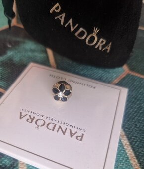 Pandora klip Mystic flower jako nový se zirkonem - 2