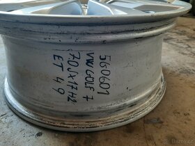 7.0Jx17H2 ET49 vw golf 7 - alu kolo - 2