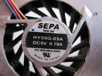 chladič z HY55G-05A s heatpipe - 2