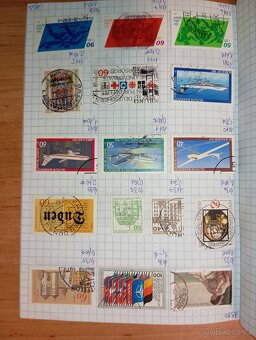 Německé poštovní známky 1972-1984 zošit - 2