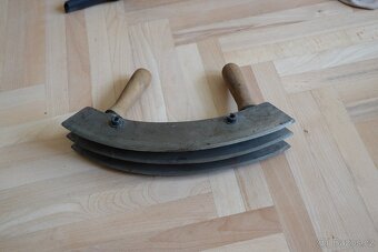 Kolébka na maso a zeleninu 3 nože 35cm - 2