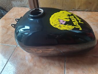 Jawa 250,350 kývačka,panelka nádrž - 2