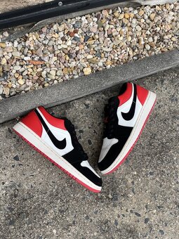 Jordan 1 Low Black Toe - 2