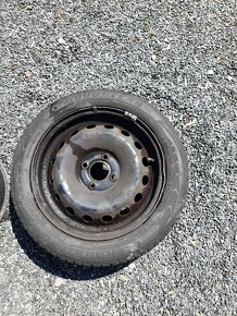 2x 15" plechové disky na Renault. - 2