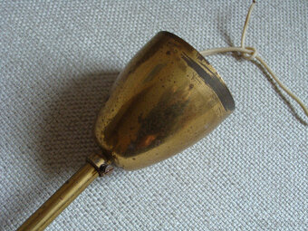 Starý lustr mosaz - 2