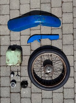 Jawa 50 parez, pionyr, fichtl - díly - 2