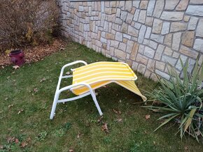 Polohovací lehátko, 4ks - 2