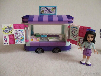 Lego Friends Emma a umělecký stojan - 2