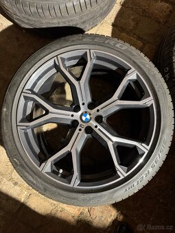 Originální sada alu kol BMW X5 G05 a X6 G06 R21 - 2