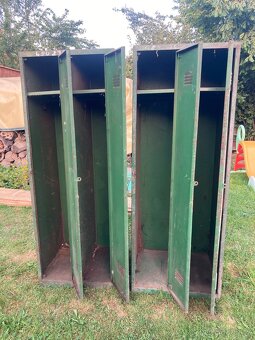 Kovové skříňky 2 ks - 2