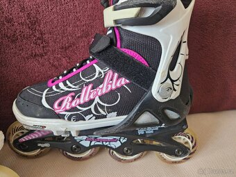 dívčí kolečkové rostoucí brusle Rollerblade, vel. 33-36,5 - 2